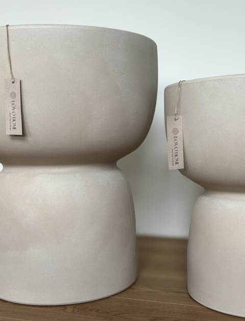 Donica GOBLET Round, kształt kielicha, dwustronna, nowoczesna