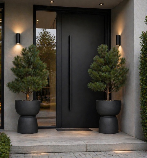 Donica GOBLET Round, kształt kielicha, dwustronna, nowoczesna