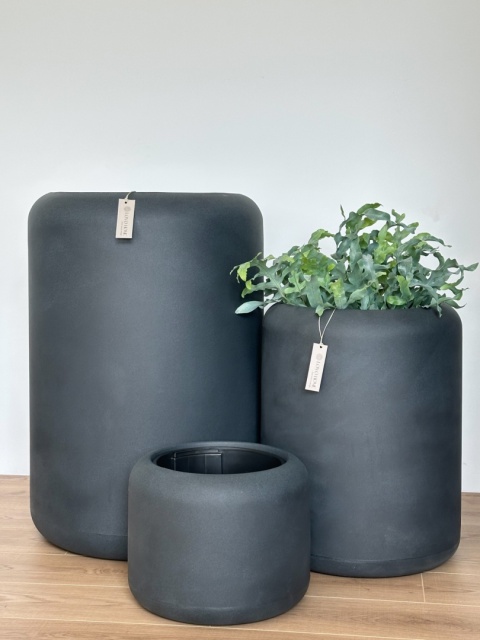 Donica TUBB, tarasowa, duża, nowoczesny kształt, okrągła