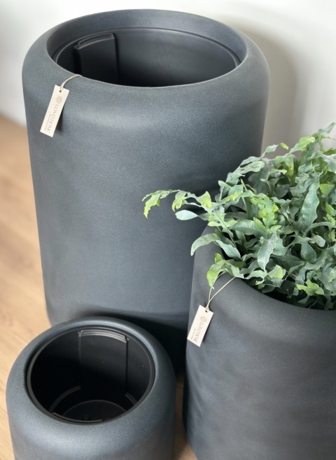 Donica TUBB, tarasowa, duża, nowoczesny kształt, okrągła