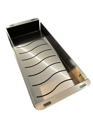 Koszyk ociekowy/durszlak do zlewozmywaka, stal nierdzewna, podwieszany, ociekacz