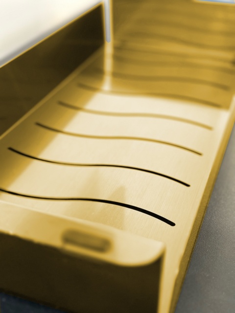 Koszyk ociekowy/durszlak do zlewozmywaka, stal nierdzewna, podwieszany, ociekacz