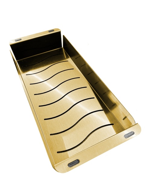 Koszyk ociekowy/durszlak do zlewozmywaka, stal nierdzewna, podwieszany, ociekacz