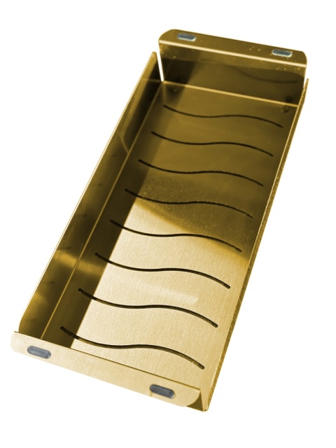 Koszyk ociekowy/durszlak do zlewozmywaka, stal nierdzewna, podwieszany, ociekacz