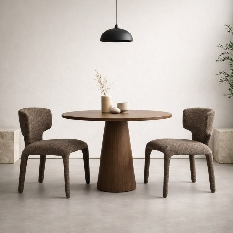 Krzesło APULIA brązowe