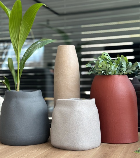 Donica POKE, nieregularna forma, nowoczesna, strukturalna