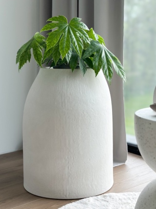 EARTH Bold, donica strukturalna, nowoczesna, śr. 48cm x wys. 60cm
