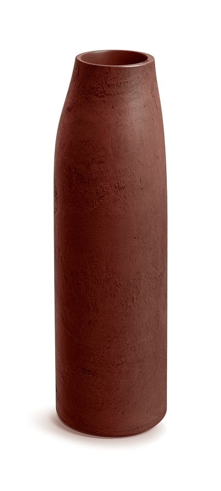 EARTH Tall, donica nowoczesna strukturalna, śr. 30cm x wys. 90cm