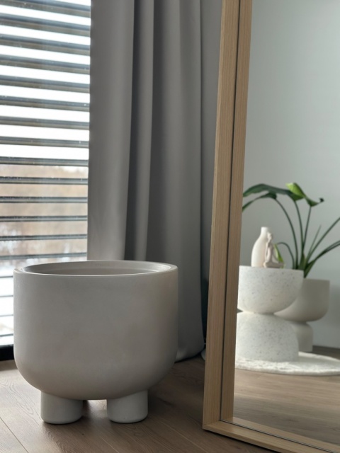 Donica ALTA Round Foot, na nóżkach, okrągła, nowoczesna