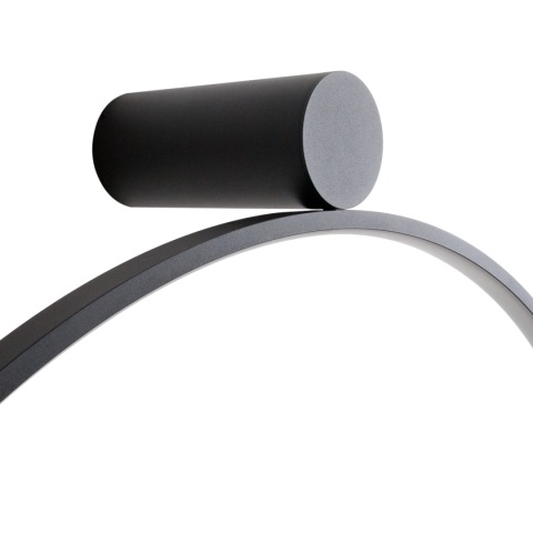 KINKIET VISUAL, CZARNY 80cm