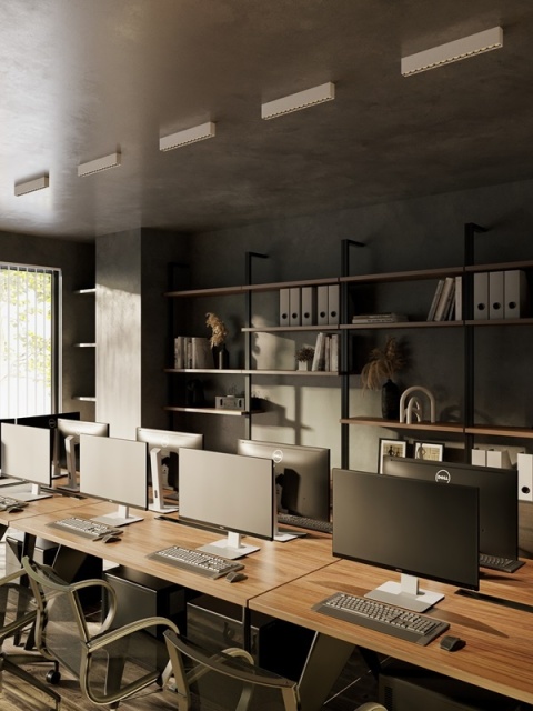 LAMPA SUFITOWA X-LINE 40,2cm