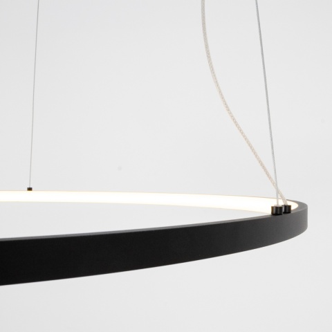 LAMPA WISZĄCA VISUAL HOR, CZARNA 60cm