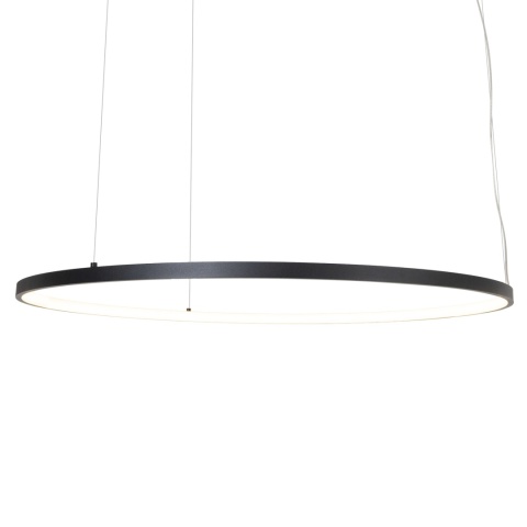 LAMPA WISZĄCA VISUAL HOR, CZARNA 80cm