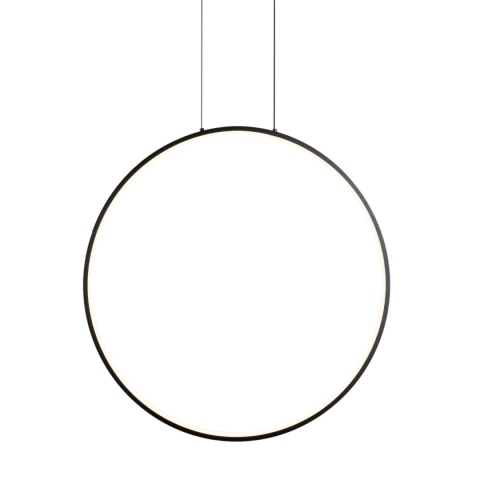 LAMPA WISZĄCA VISUAL VER, CZARNA 60cm