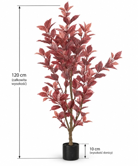 Drzewko sztuczne jesienne - Buk Purpurowy 120 cm