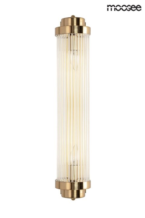 Lampa ścienna COLUMN 60 złota