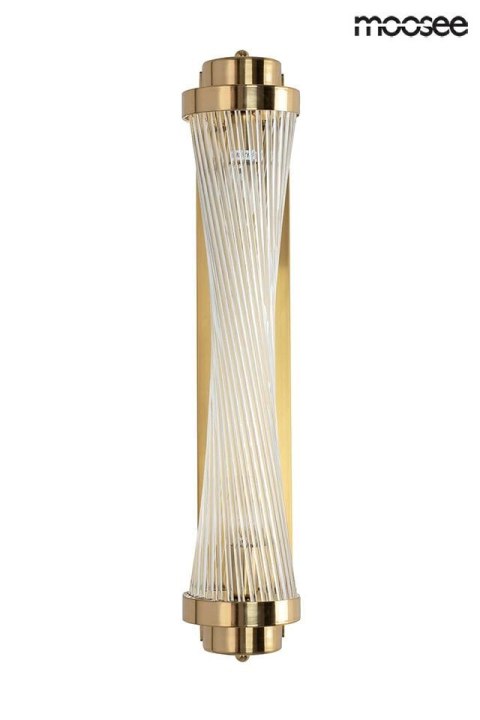 Lampa ścienna COLUMN 60 złota