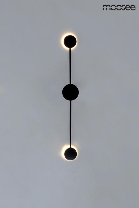 Lampa ścienna SHADOW 2 CLOSE czarna