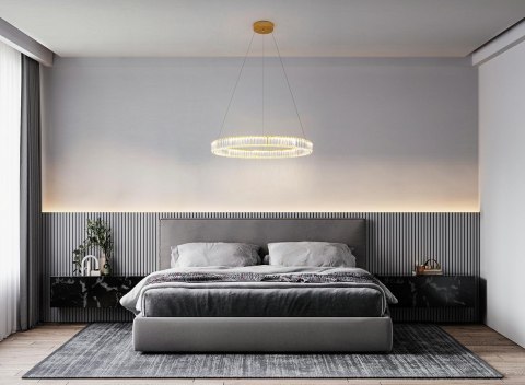 Lampa wisząca LIBERTY 40 złota