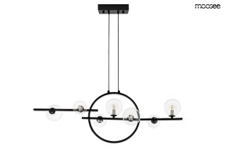 Lampa wisząca ALURE LINE TWIN 90 czarna