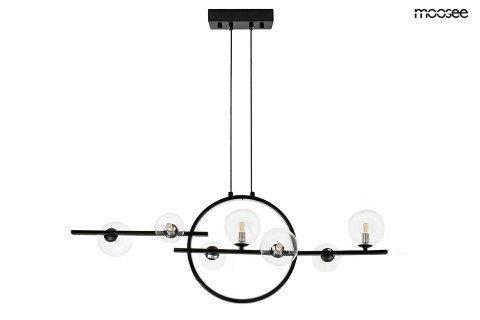 Lampa wisząca ALURE LINE TWIN 90 czarna