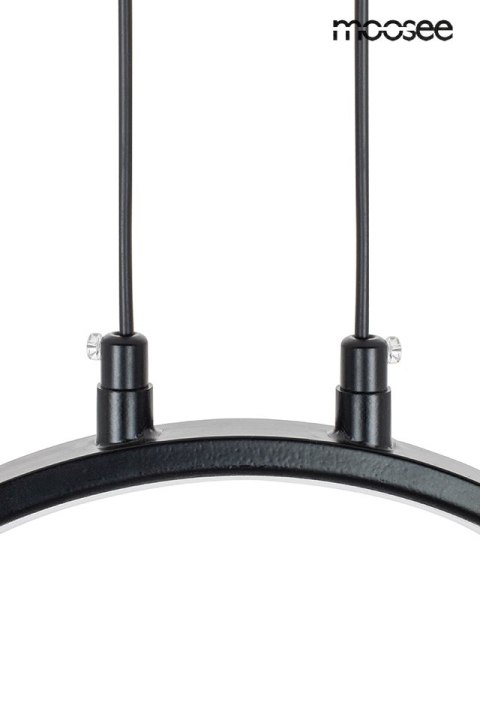 Lampa wisząca ALURE LINE TWIN 90 czarna