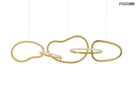 Lampa wisząca JAZZ 5 złota