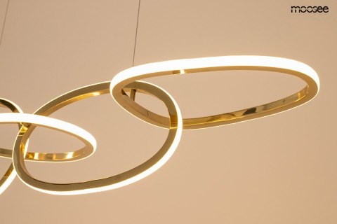 Lampa wisząca JAZZ 5 złota