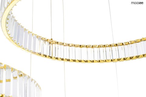 Lampa wisząca LIBERTY 3A złota