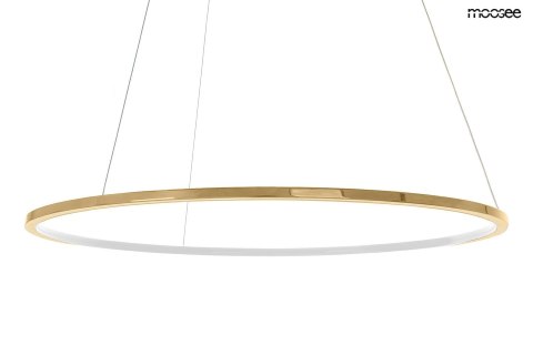Lampa wisząca RING SLIM 150 złota