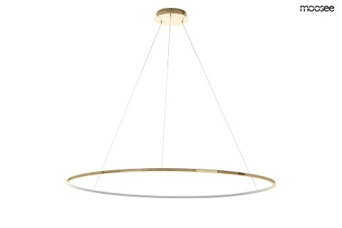 Lampa wisząca RING SLIM 150 złota