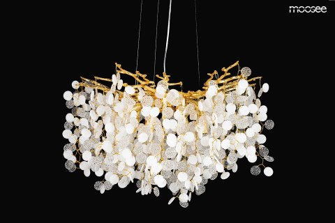 Lampa wisząca RIVIERA 80 złota