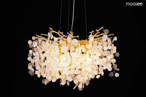 Lampa wisząca RIVIERA 80 złota
